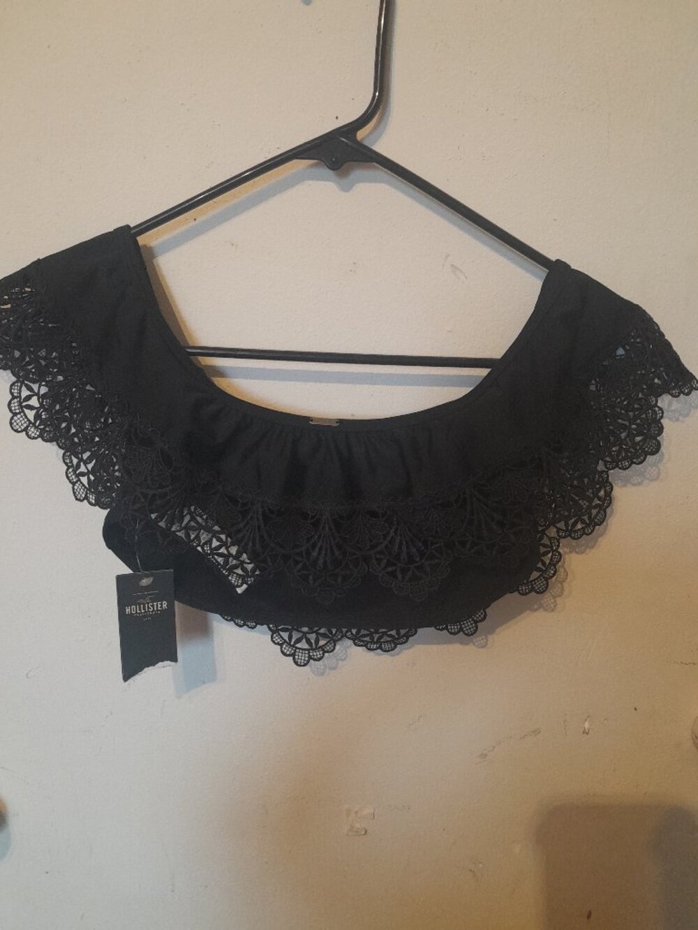 Hollister Bikini Laced Swim top Size Small